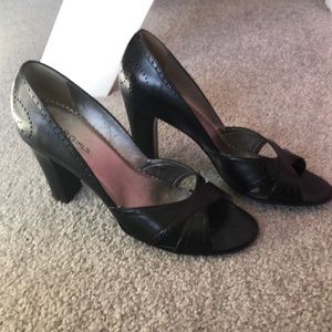 BCBG Girls leather heels